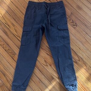 Boys Navy Cargo Pants